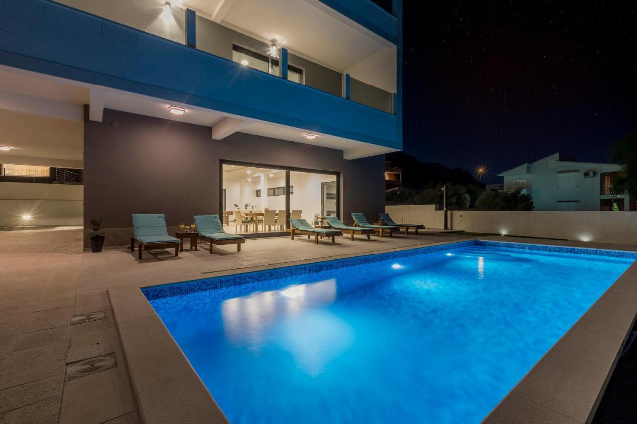 Luxury Villa La Nonna Ana - Heated Pool, Sea View, Near Split Kastela Exterior photo