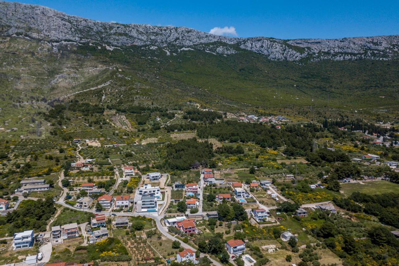 Luxury Villa La Nonna Ana - Heated Pool, Sea View, Near Split Kastela Exterior photo
